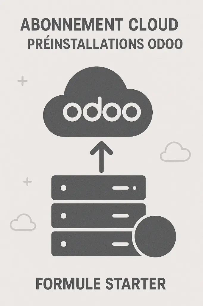 Abonnement Cloud Préinstallassions Odoo 🌱 Formule Starter